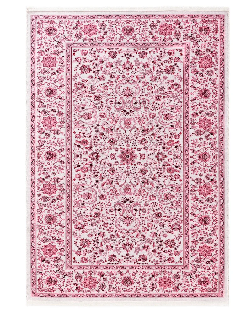 Tapis vintage style oriental rose 200x300 cm