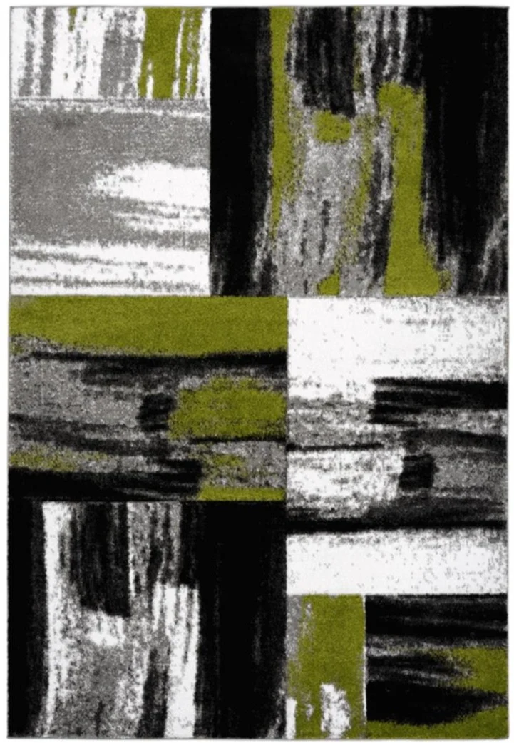 Tapis de salon Design Vert YASTI