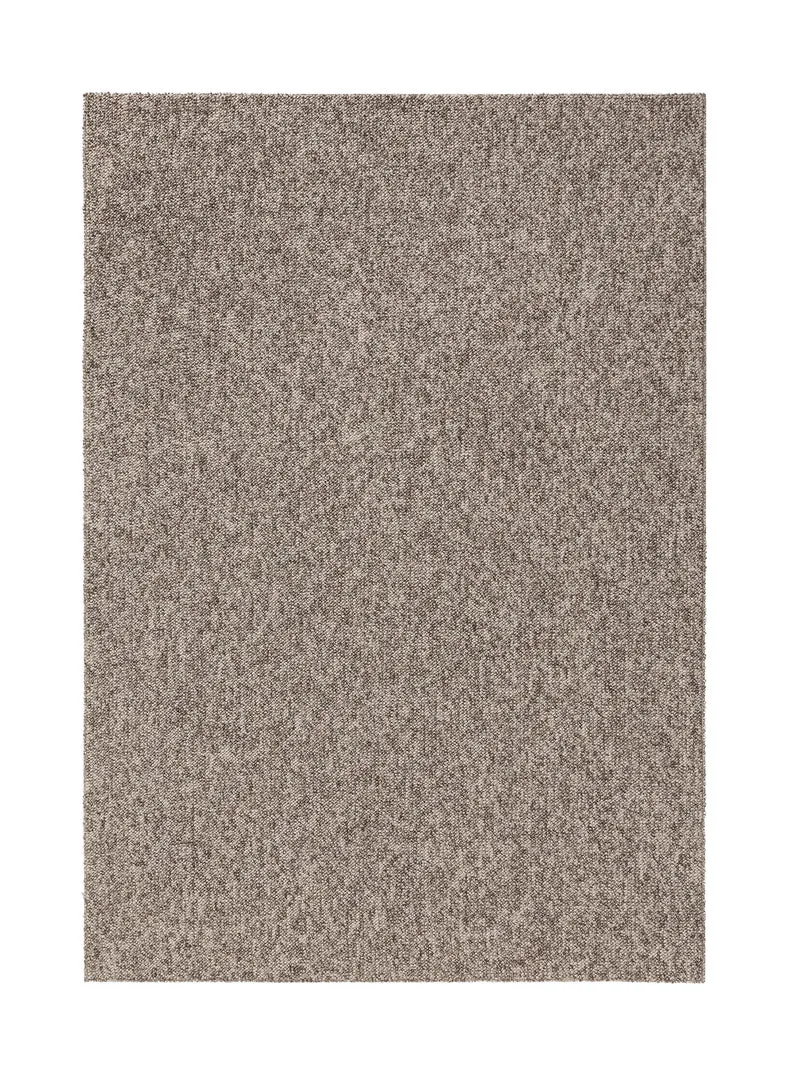 Tapis moderne tressé gris chiné 160x230 cm