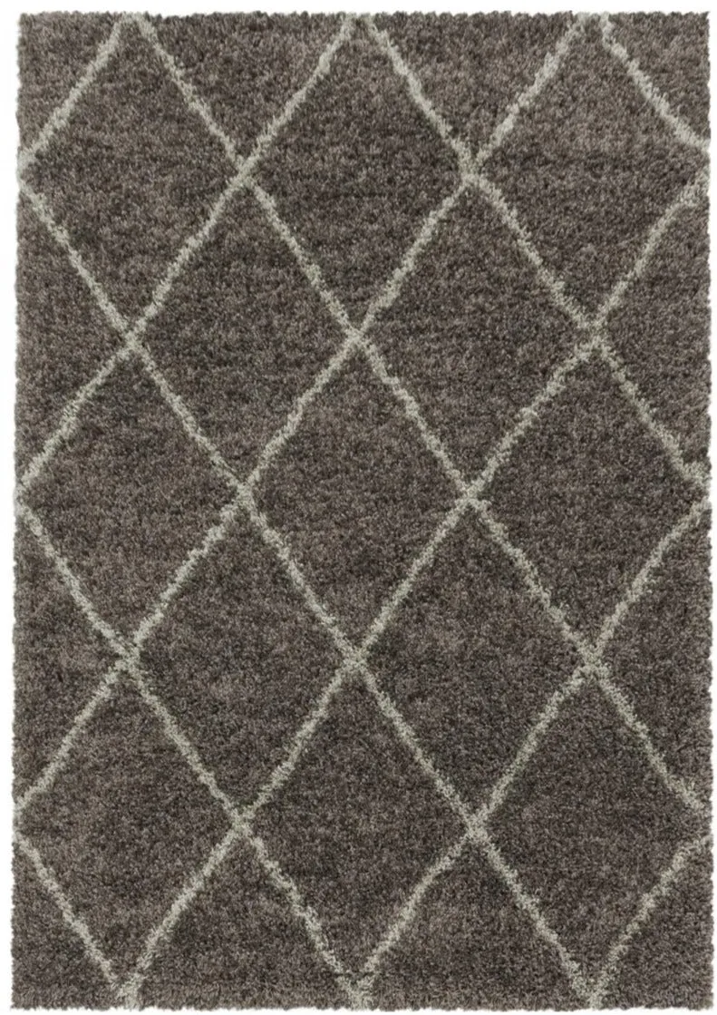 Tapis Berbère moelleux Gris foncé SHAGGY AL