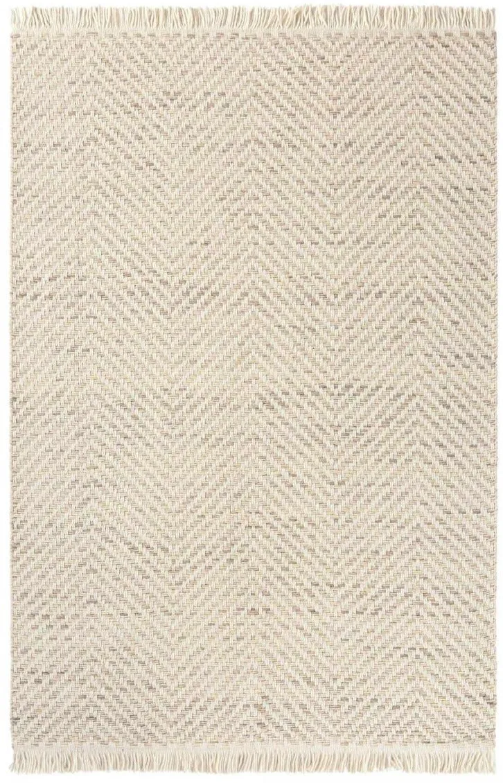 Tapis de salon haute qualité en Laine Beige kilim TWILL KM