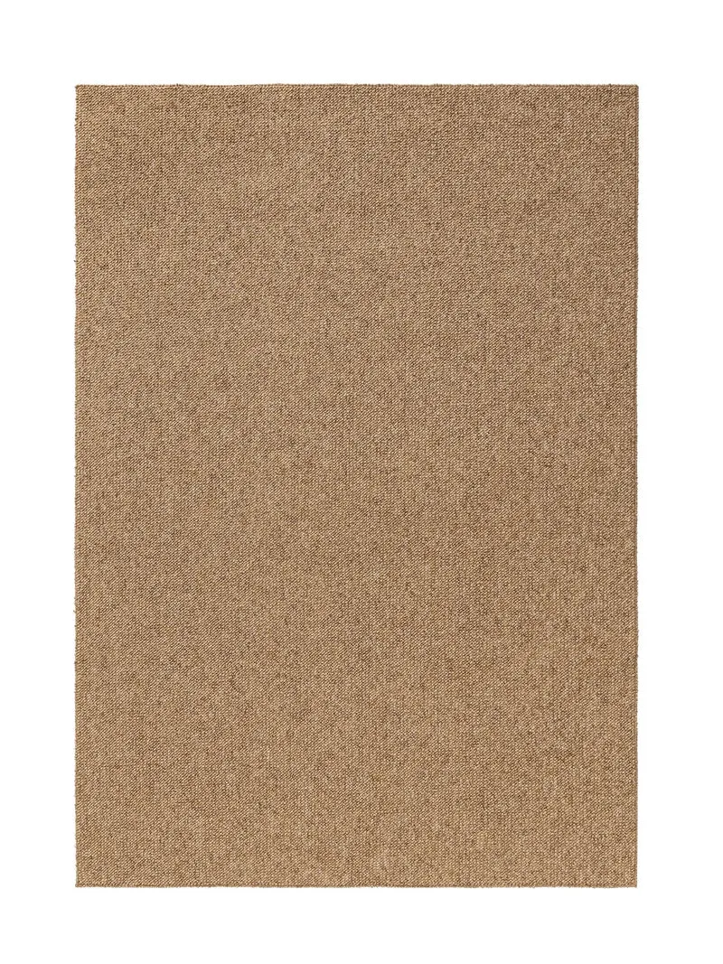 Tapis moderne tressé marron clair 80x150 cm