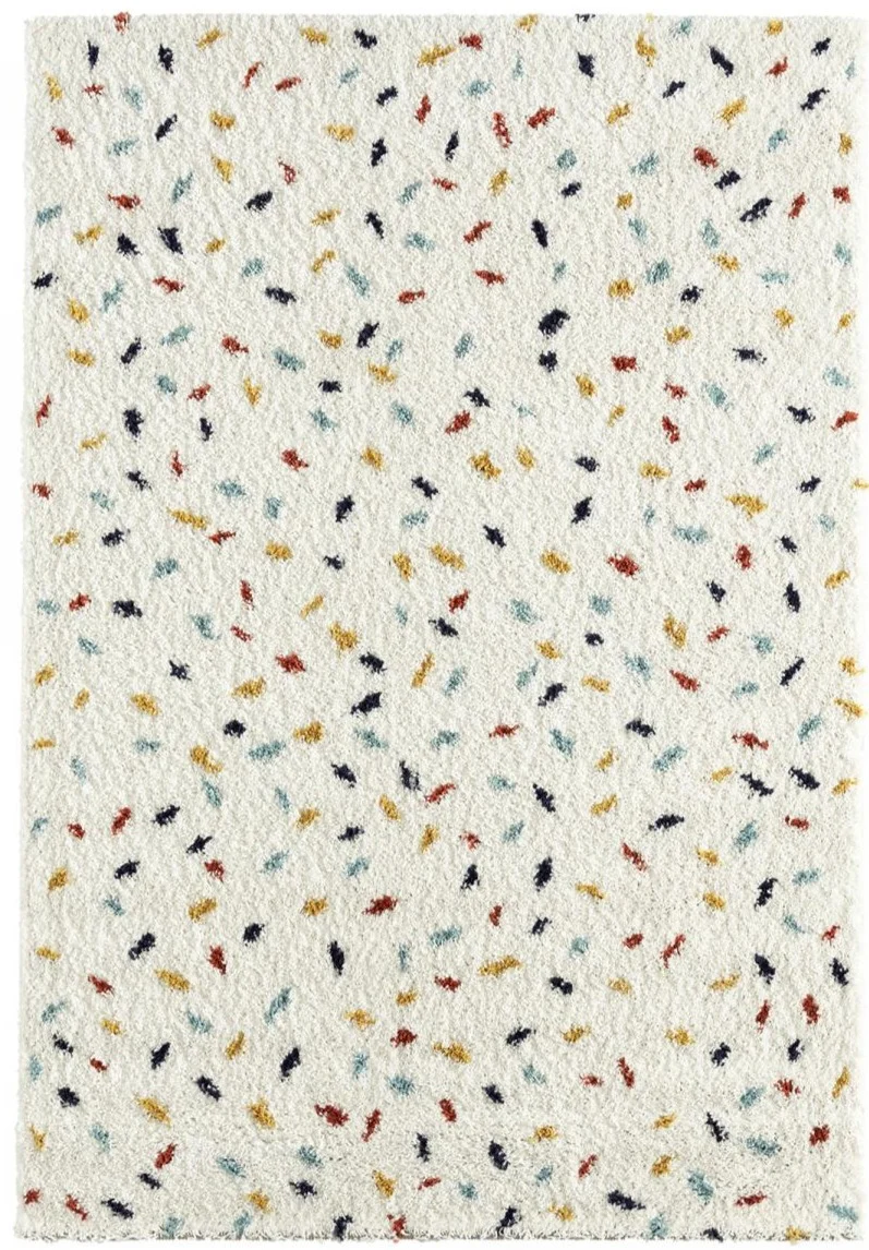 Tapis Shaggy Multicolore effet Berbère COOL SHAG