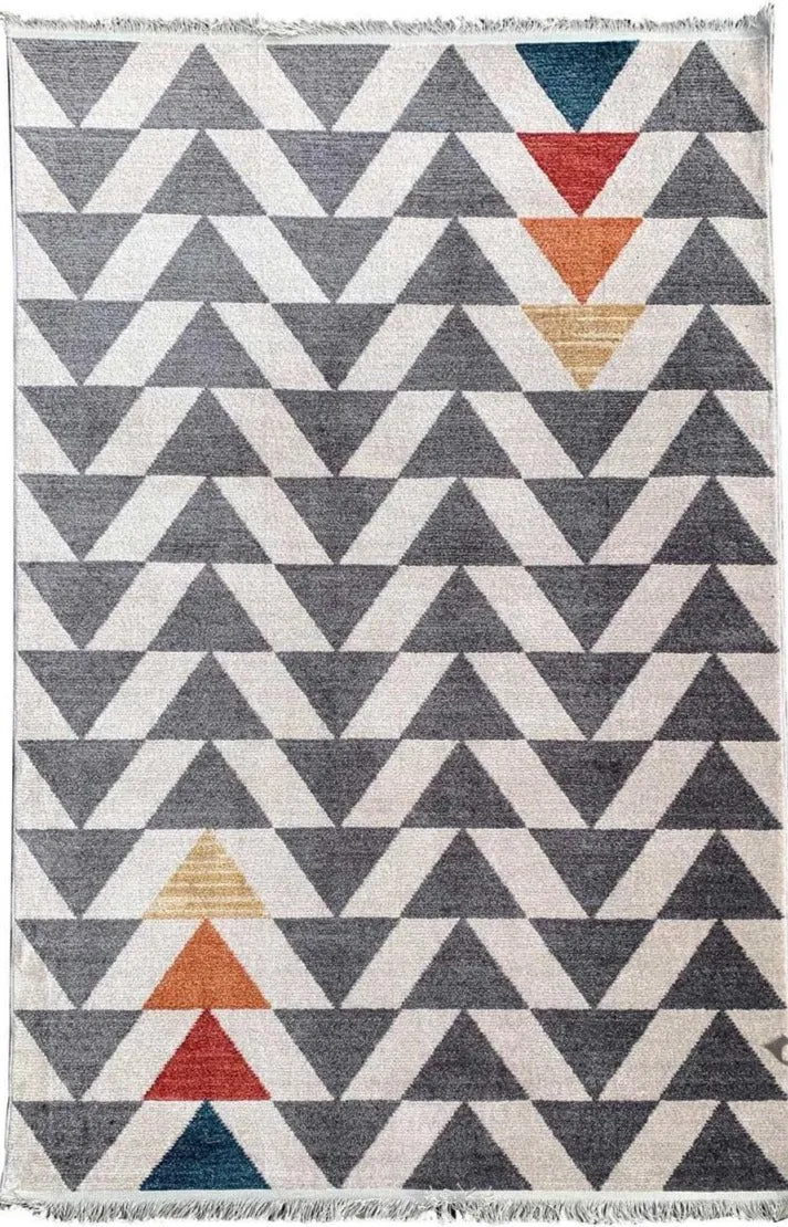 Tapis de salon Gris Scandinave CHEYANE