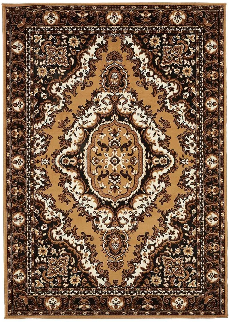 Tapis style Oriental Marron SAHARA