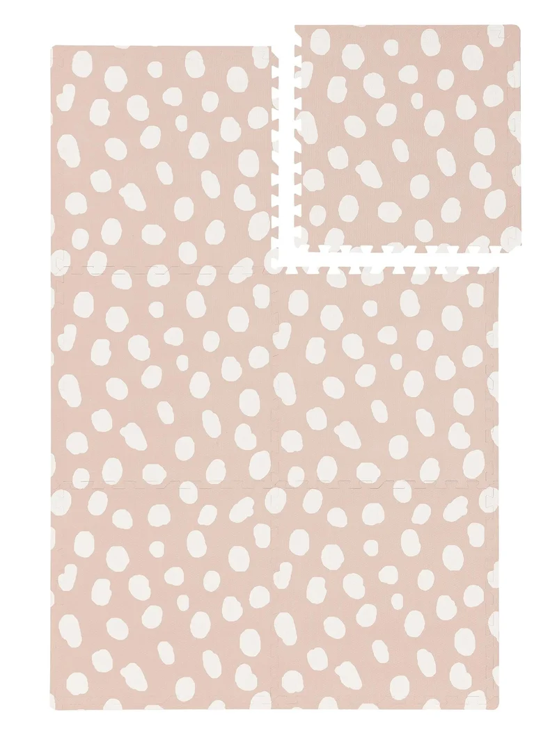 Tapis moderne jeux rose 120x180 cm