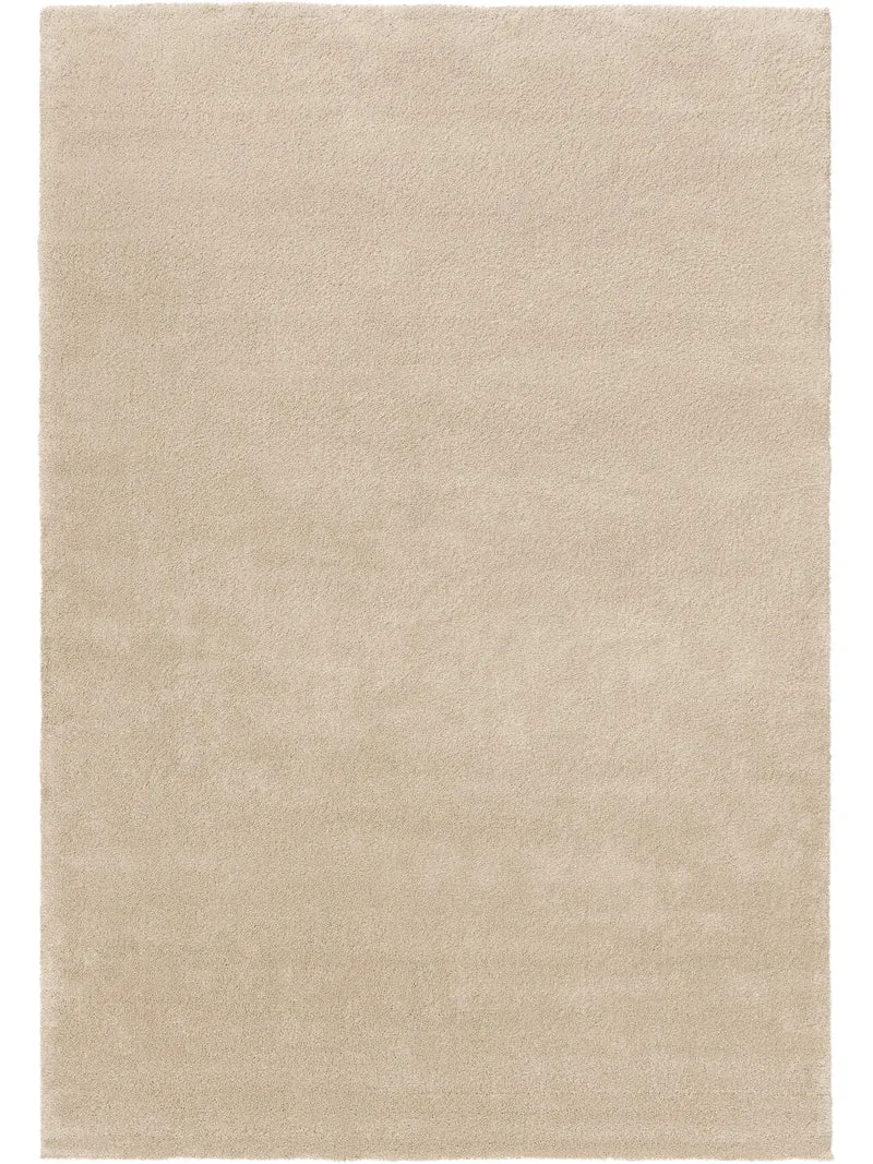 Tapis moderne uni beige 120x170 cm