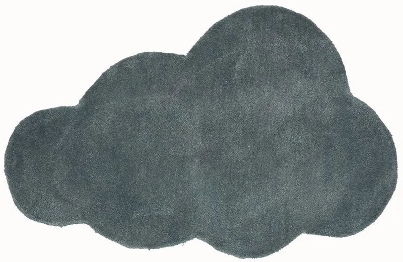 Tapis de Chambre Gris pour Bébé NUAGE
