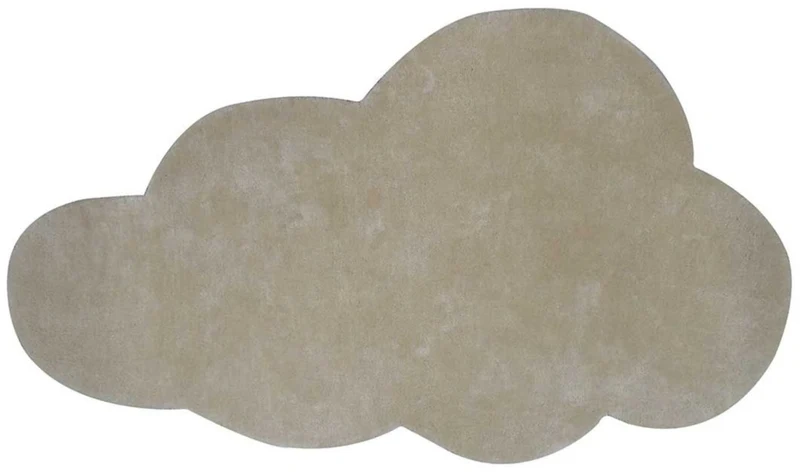 Tapis de Chambre Beige pour Bébé NUAGE