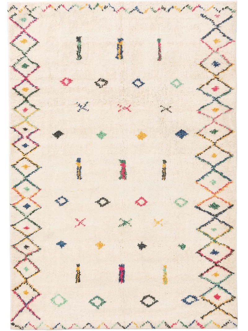 Tapis berbère multicolore 250x350 cm