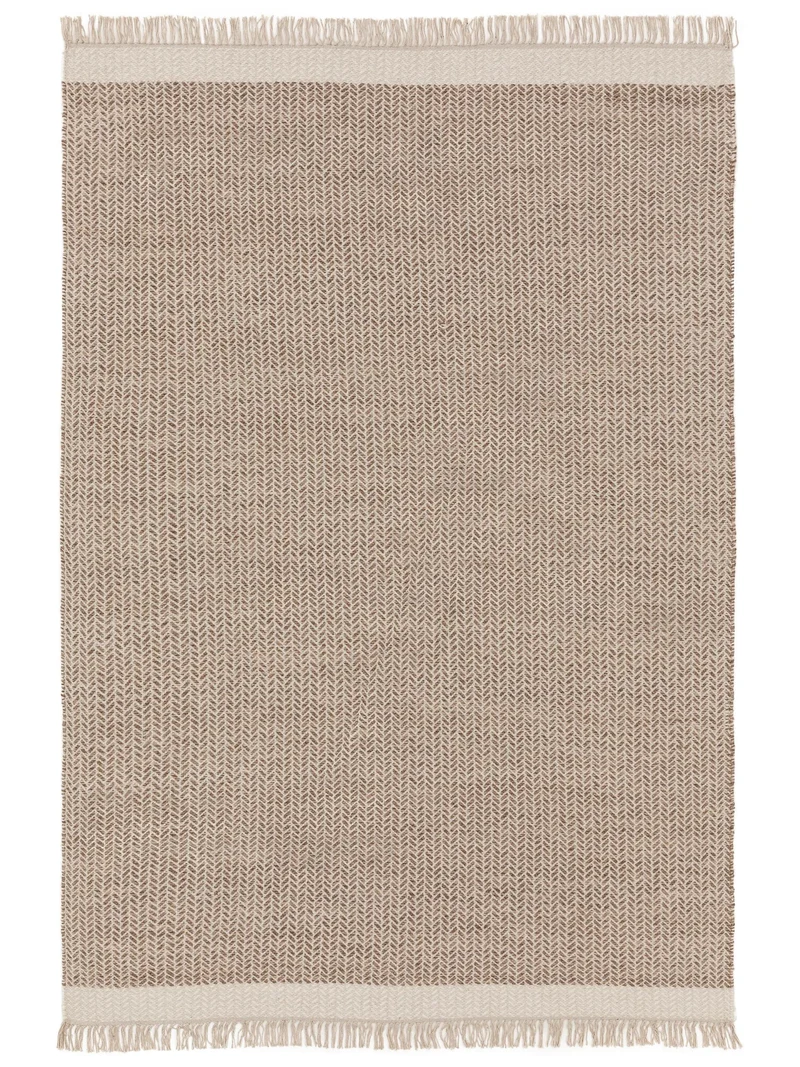 Tapis scandinave géométrique beige 160x230 cm