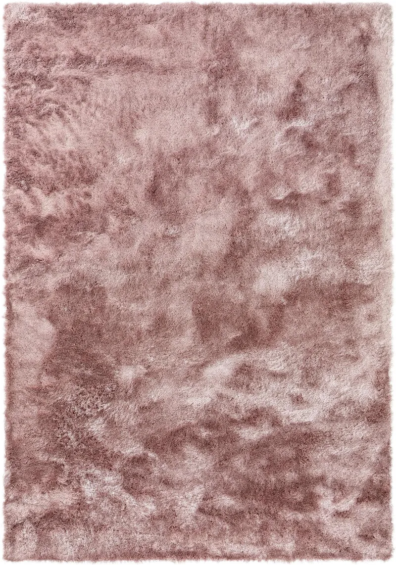 Tapis shaggy fourrure rose 160x230 cm