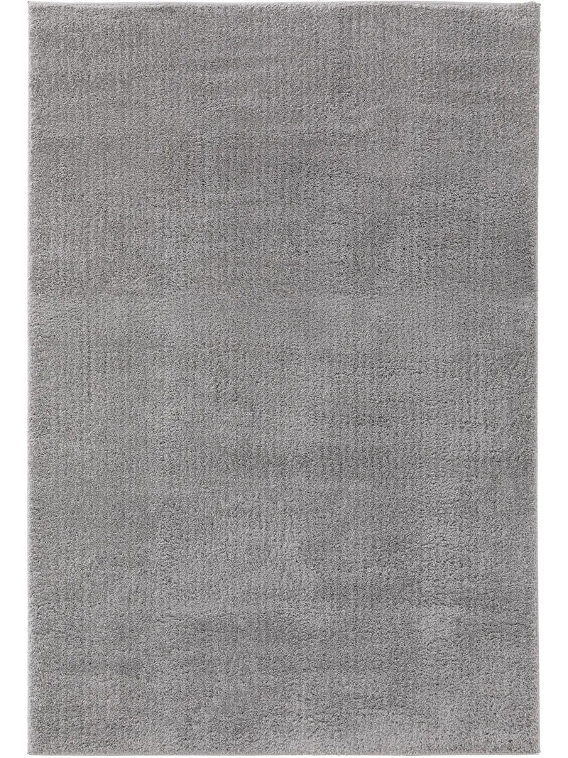 Tapis shaggy gris 140x200 cm