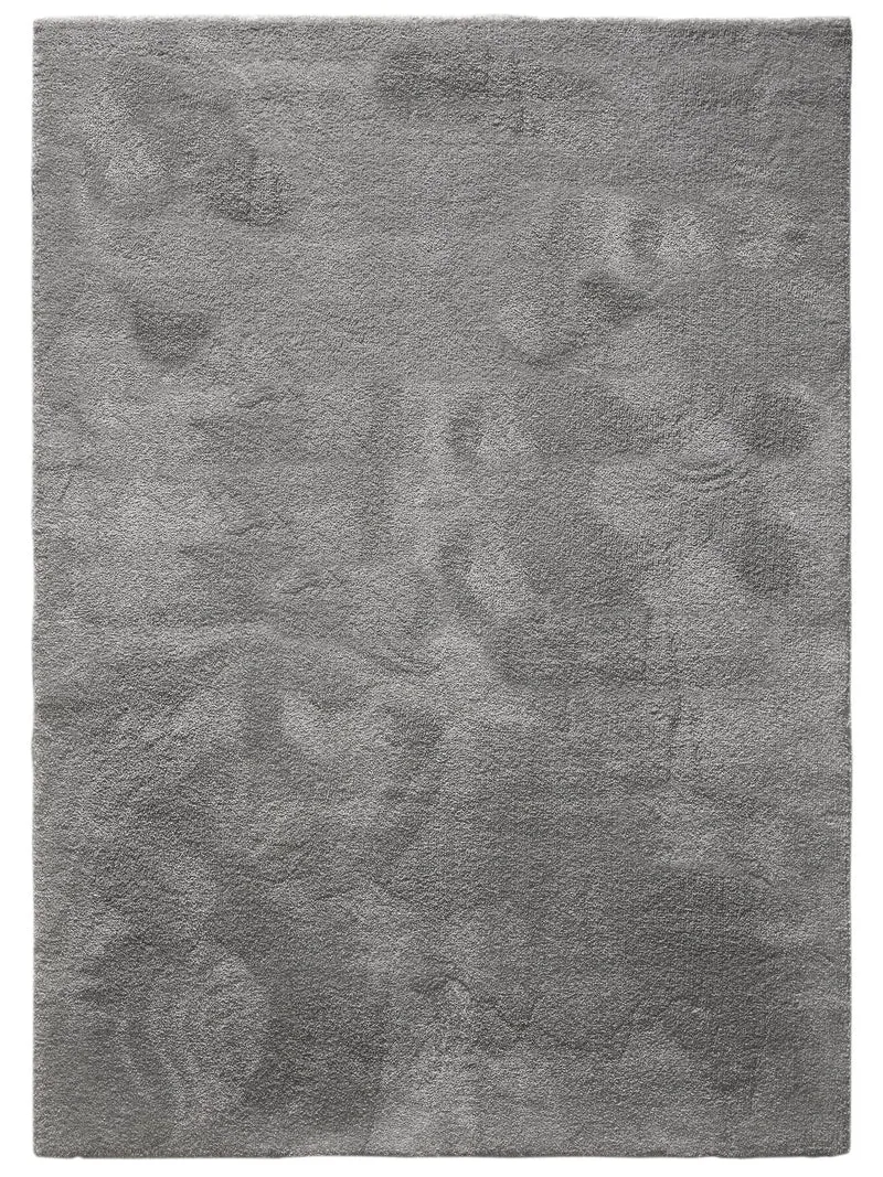 Tapis shaggy épais gris 140x200 cm
