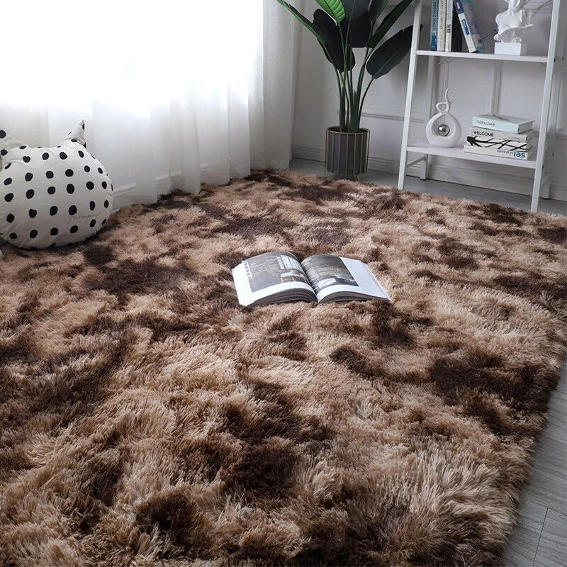 Tapis moelleux chambre