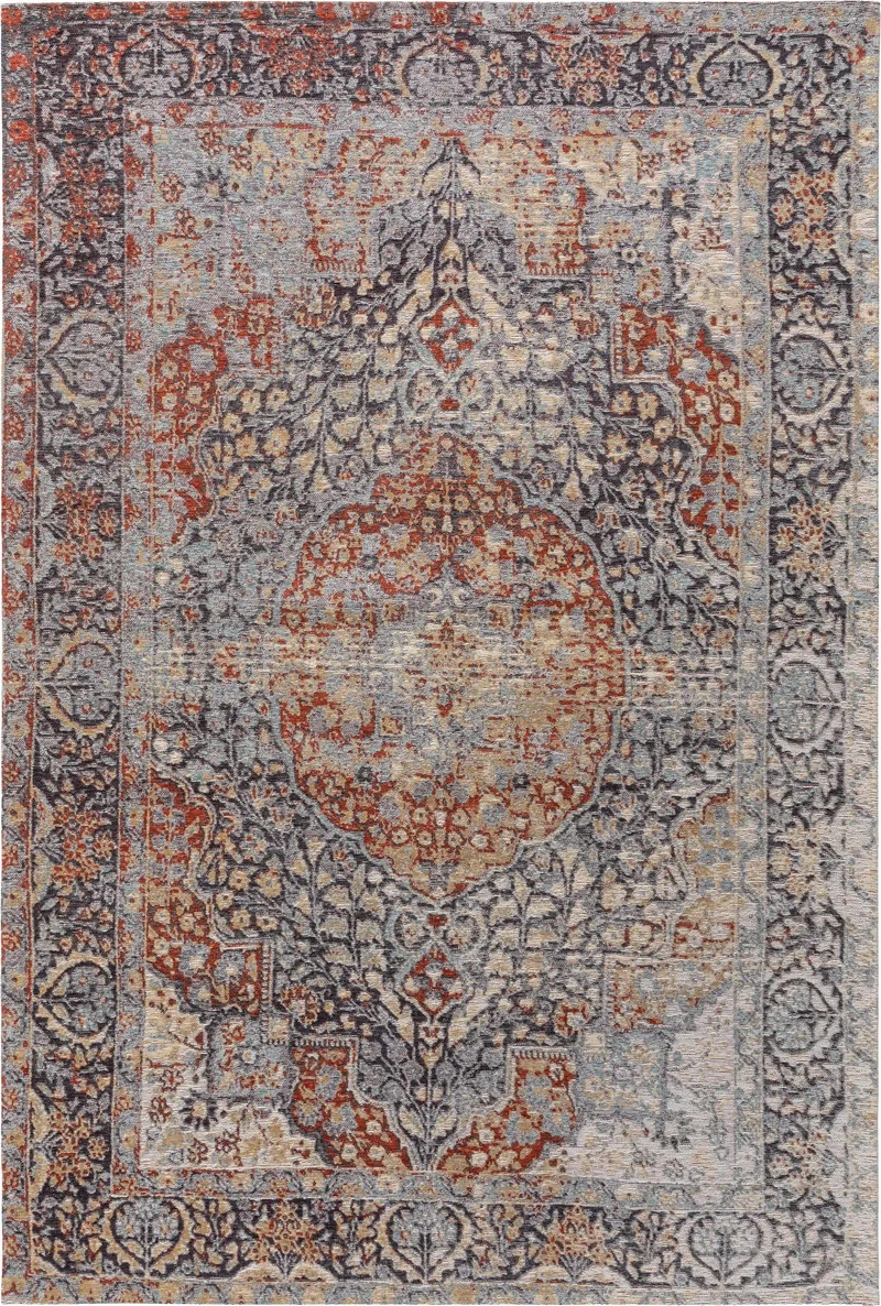 Tapis oriental vintage violet 75x165 cm