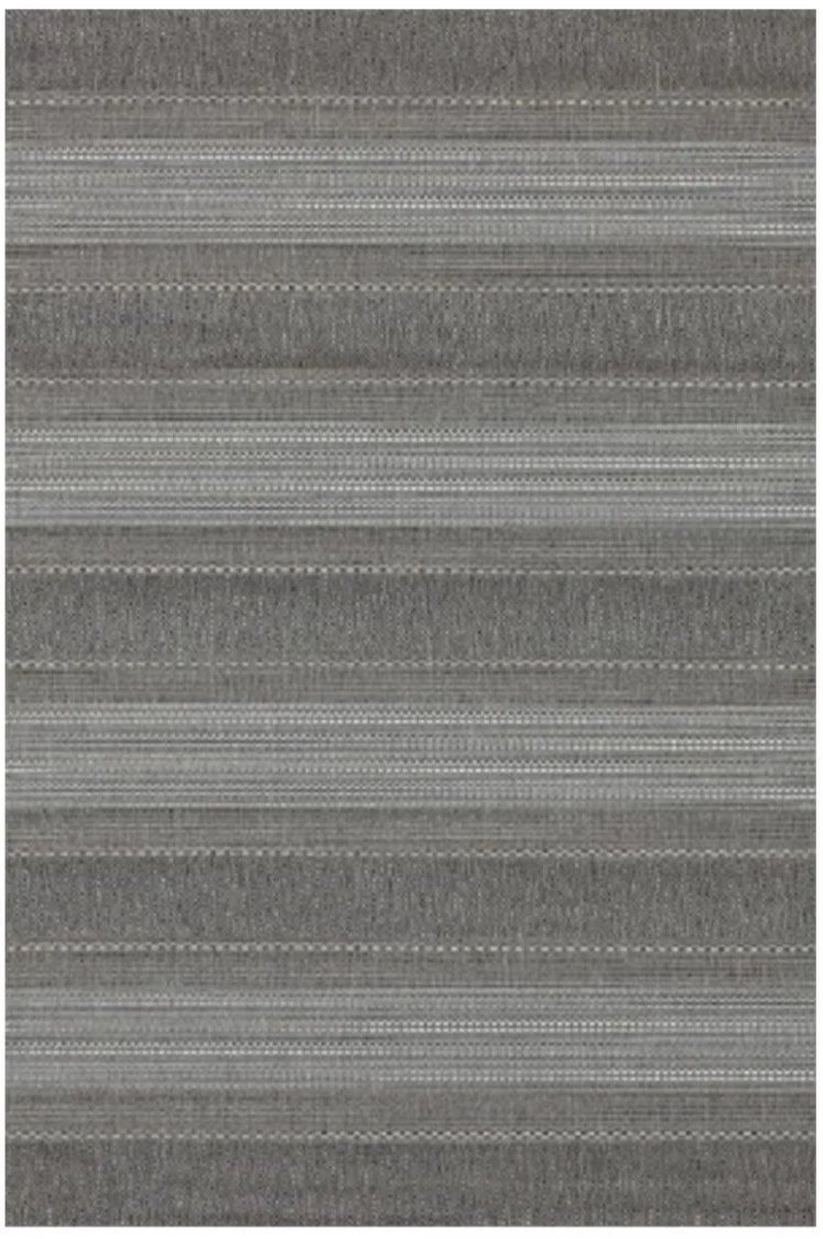 Tapis Kilim Gris faux uni intérieur extérieur MASTER