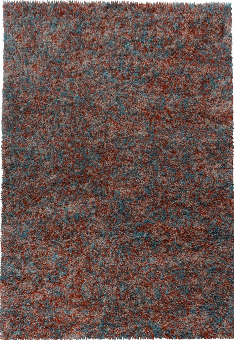 Tapis Multicolore Shaggy certifié Oeko Tex EN