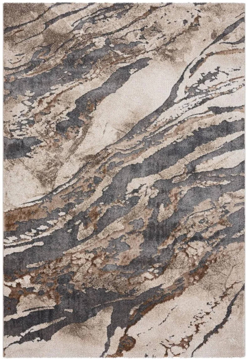 Tapis de Chambre Beige design LINECOU