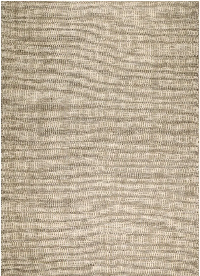 Tapis Beige Uni kilim en laine tissé main LOOK 408
