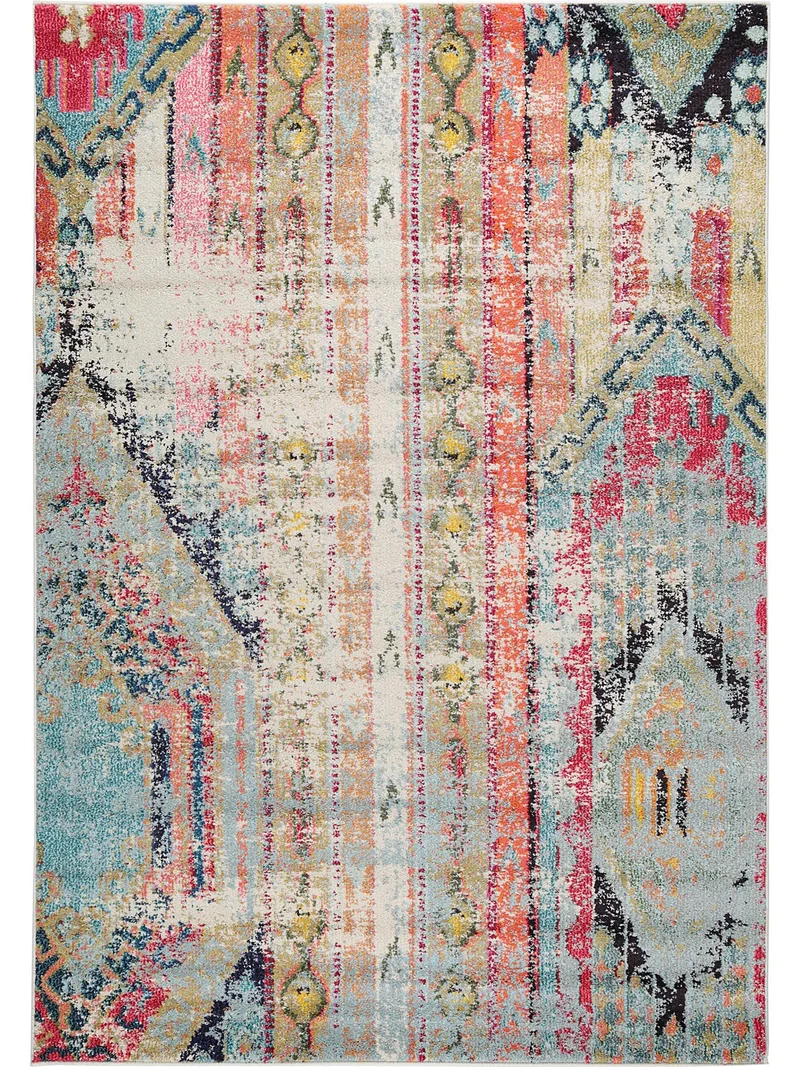 Tapis oriental vintage multicolore 120x170 cm