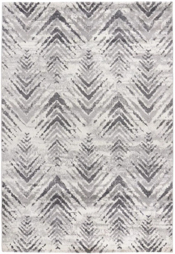 Tapis de salon gris inspiration Scandinave DATREN