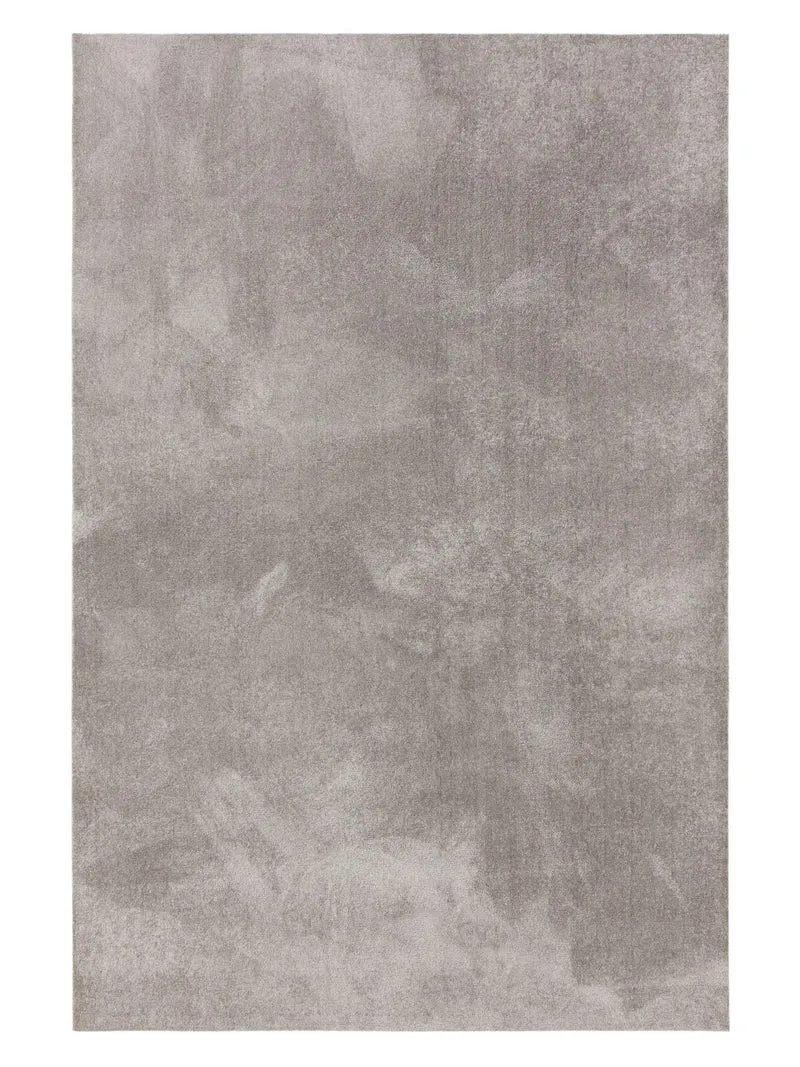 Tapis shaggy uni gris lavable 200x300 cm