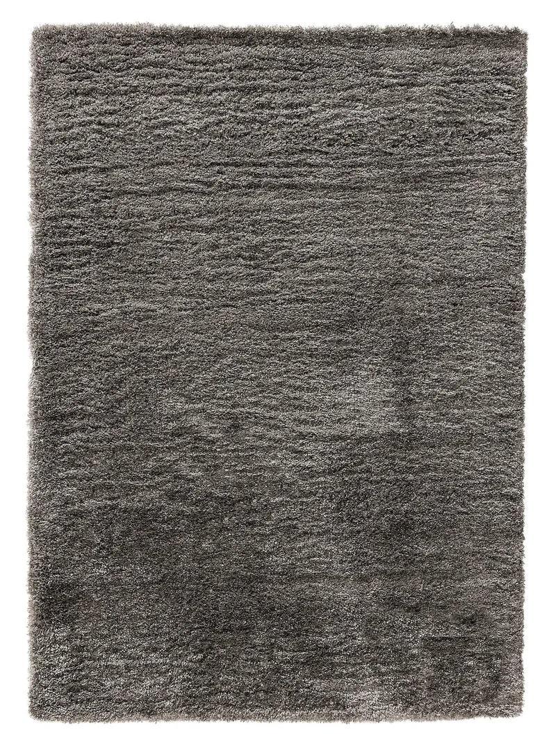 Tapis shaggy gris foncé 120x170 cm