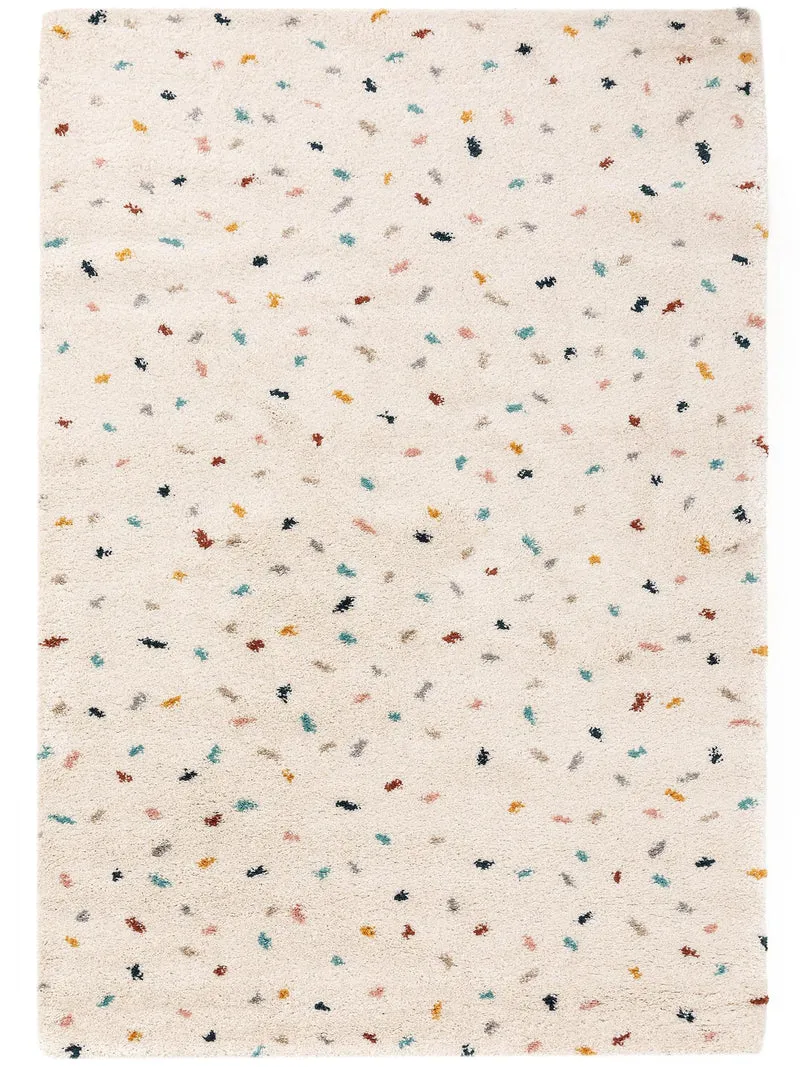 Tapis berbère motif ethnique enfant multicolore 200x290 cm