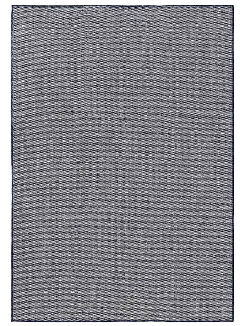 Tapis moderne tressé à plat bleu d'intérieur et d'extérieur 300x400 cm