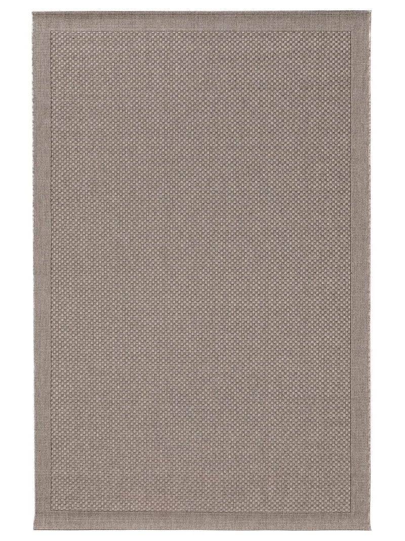 Tapis moderne uni gris clair d'intérieur et d'extérieur 160x230 cm