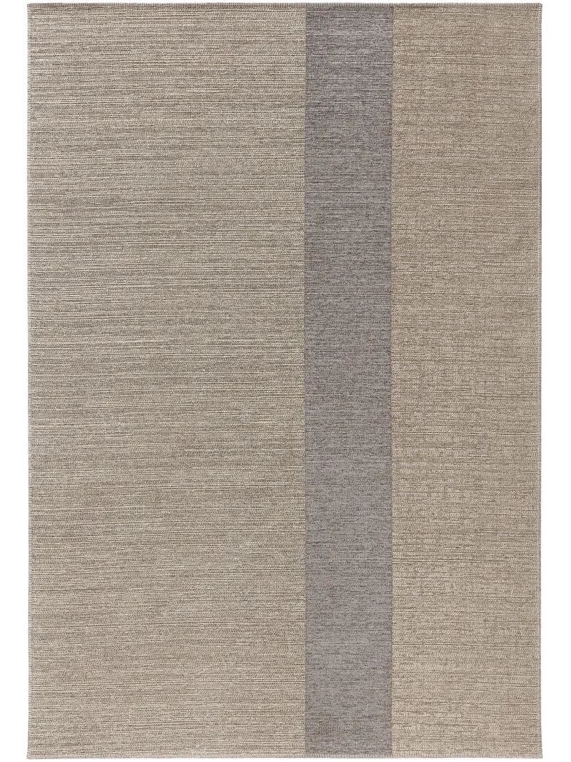 Tapis moderne gris et beige d'intérieur et d'extérieur 240x340 cm