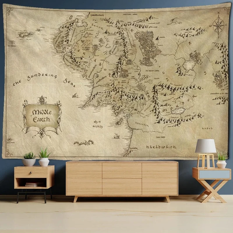 Tapis mural terre du milieu