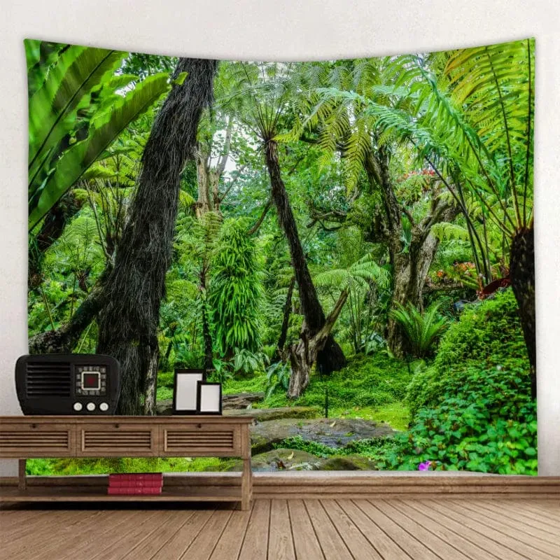 Tapis mural verdure