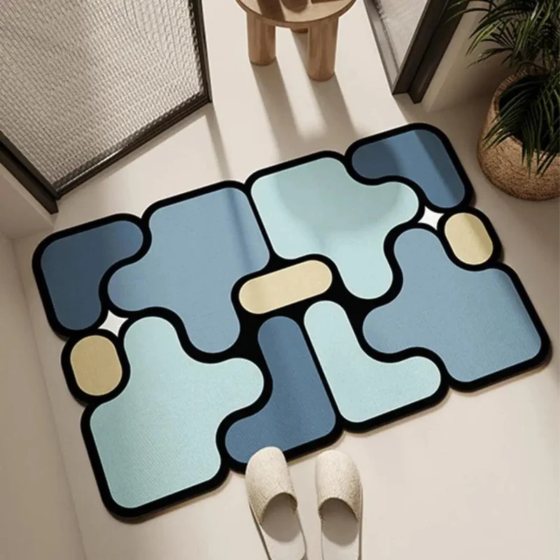 Tapis diatomite ciel et mer
