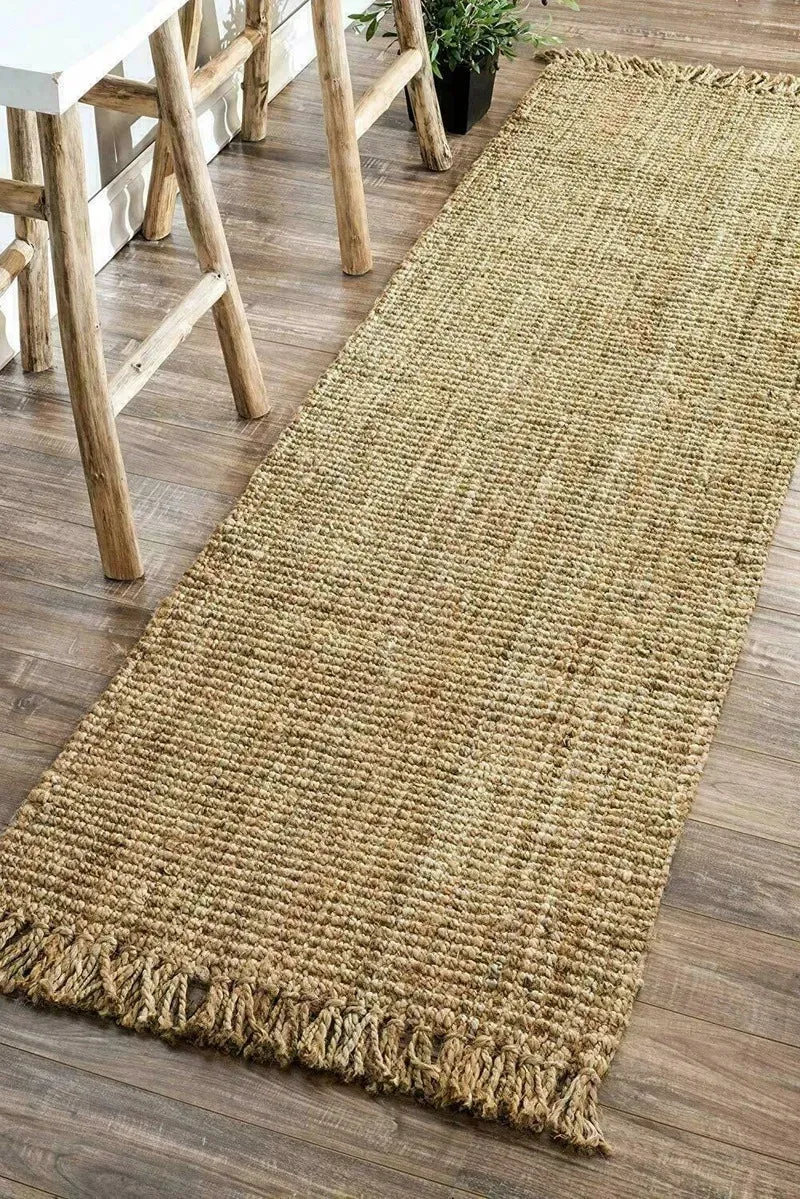 Tapis escalier jonc de mer