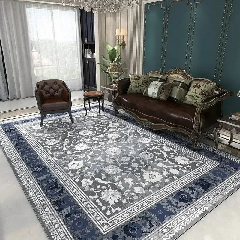 Tapis persan gris