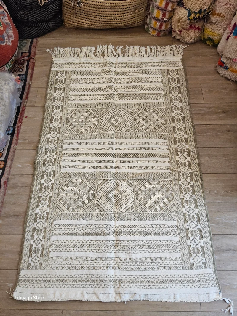 Tapis berbère - Kilim de Tiflet 1.70m x 1.04m