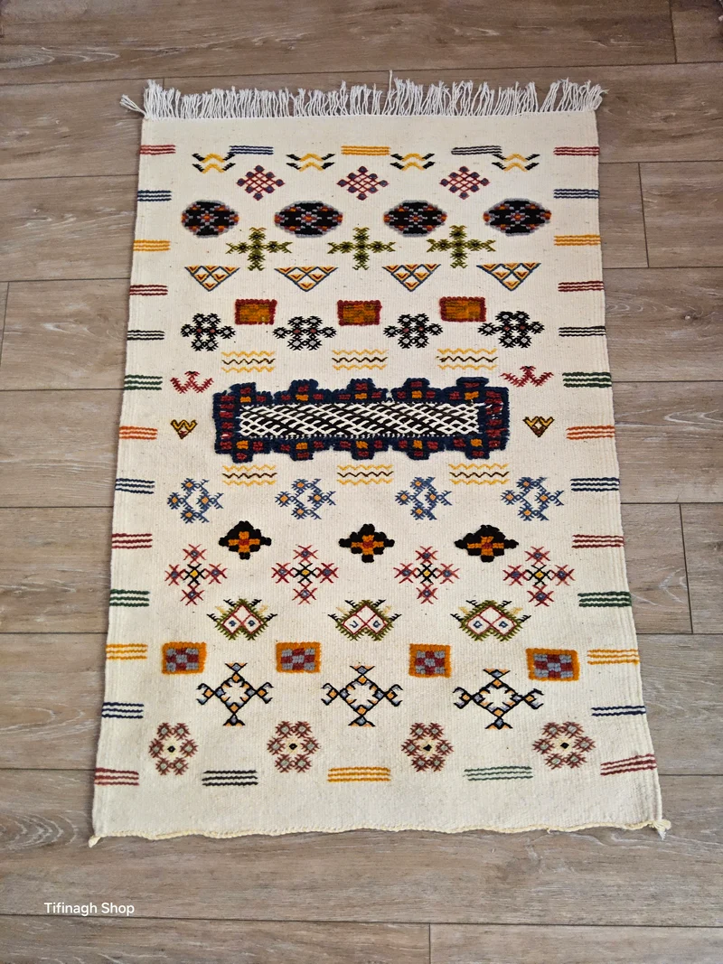 Tapis berbère - Kilim Akhnif de Taznakht 1.06m x 0.72m