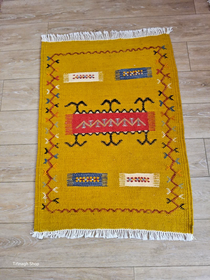 Tapis berbère - Kilim Akhnif de Taznakht 1.01m x 0.71m