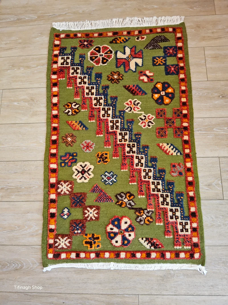 Tapis berbère - Kilim Akhnif de Taznakht 1.12m x 0.68m