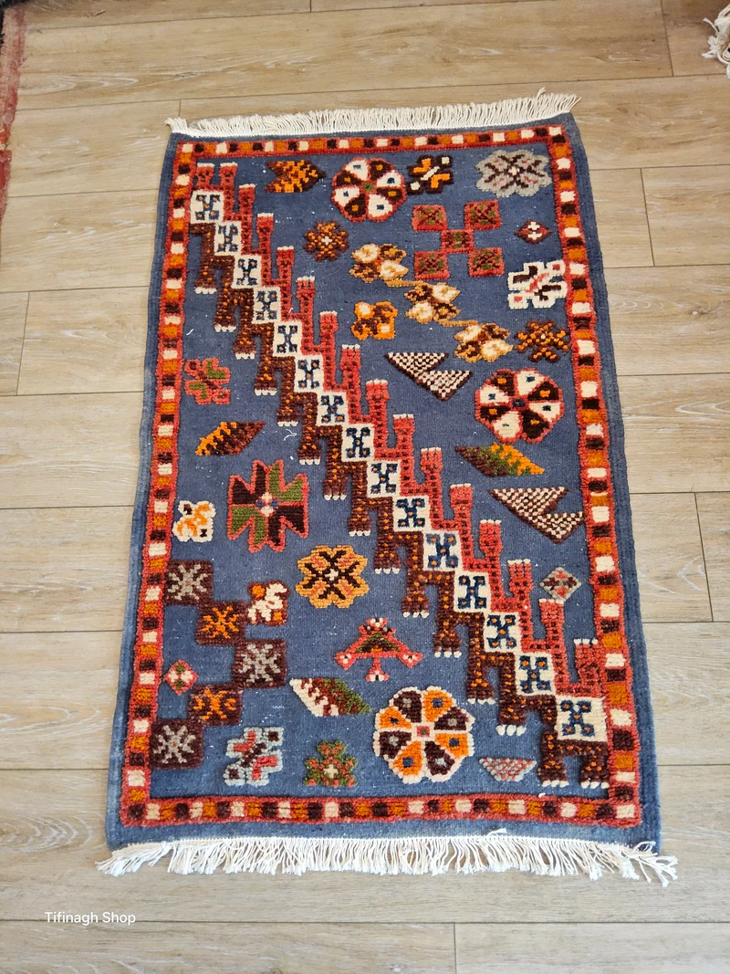 Tapis berbère - Kilim Akhnif de Taznakht 1.10m x 0.70m