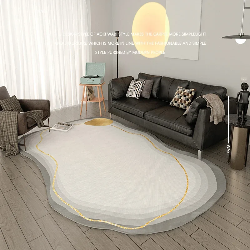 Tapis design gris