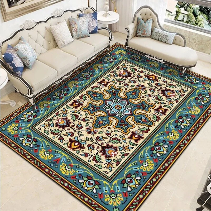Tapis persans vert