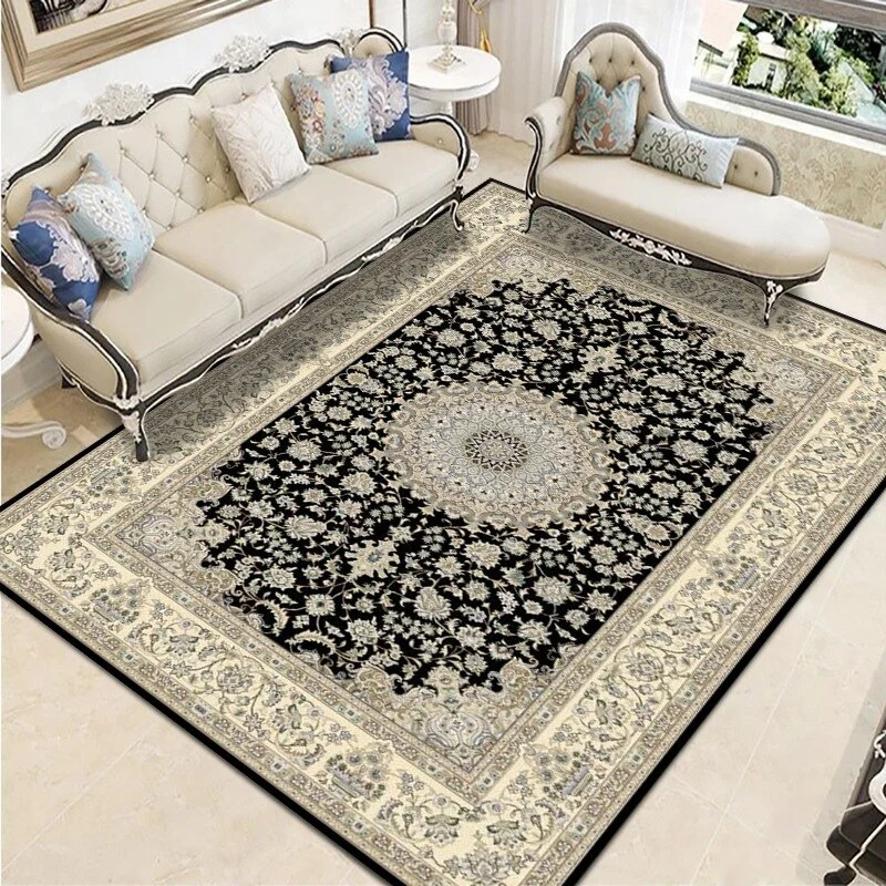 Tapis persan noir
