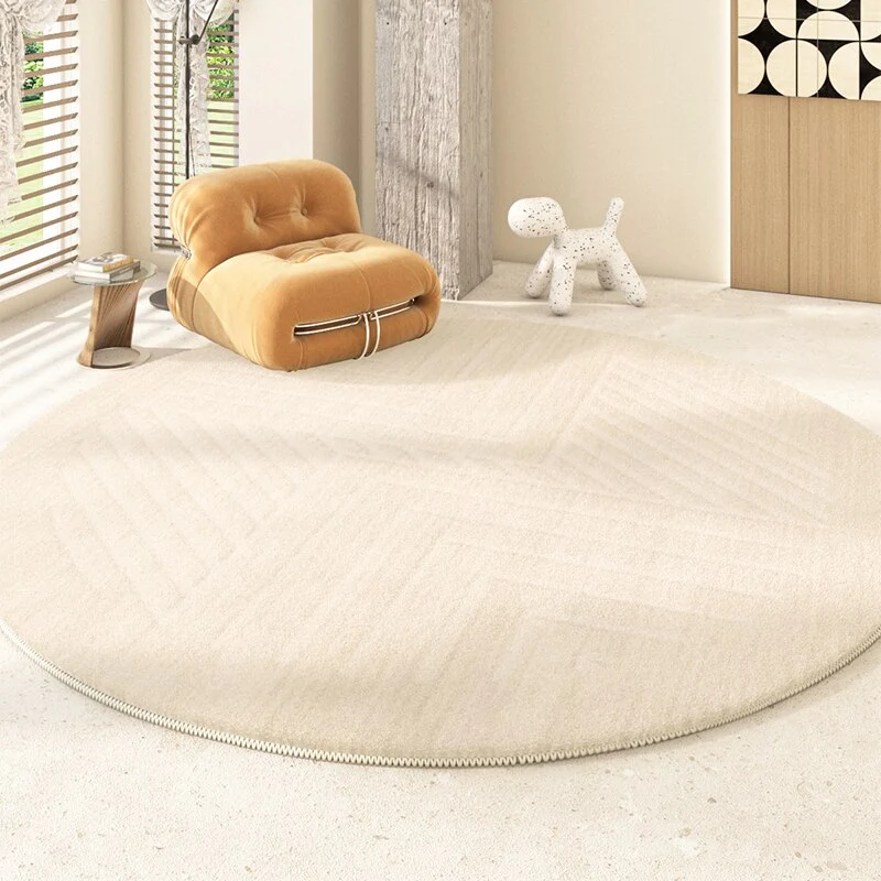 tapis de salon rond
