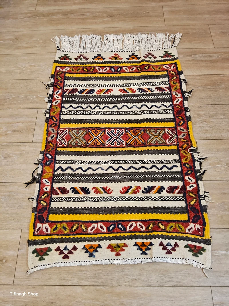Tapis berbère - Kilim de Taznakht 1m x 0.65m