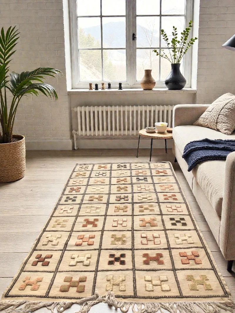 Tapis berbère - Kilim de Taznakht 2.60m x 1.50m