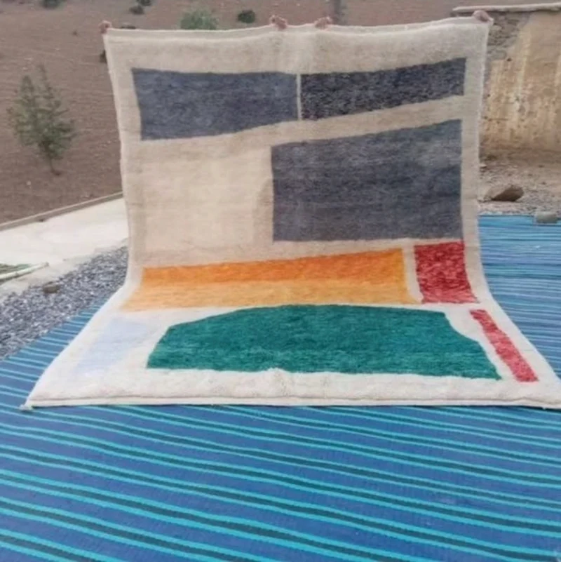 Tapis berbère - Beni M'rirt coloré