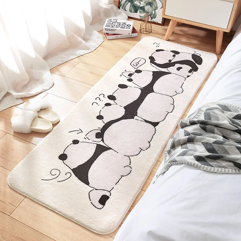 Tapis lit chambre